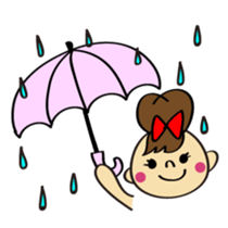 Small naughty daughter Sticker sticker #4153118