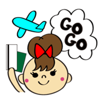 Small naughty daughter Sticker sticker #4153120