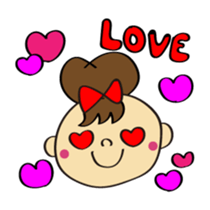 Small naughty daughter Sticker sticker #4153121