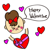 Small naughty daughter Sticker sticker #4153126