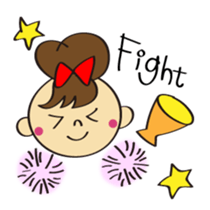 Small naughty daughter Sticker sticker #4153129