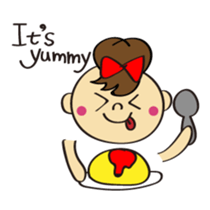 Small naughty daughter Sticker sticker #4153131