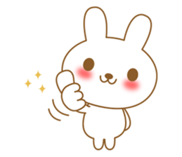 The cute Bunny sticker #4153315