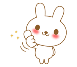 The cute Bunny sticker #4153315