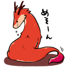 Cute little dragons sticker sticker #4153477