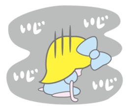 KAWAII Girl's talk sticker #4153610