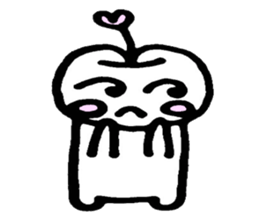 The apple-TSUNDERE volume- sticker #4153817