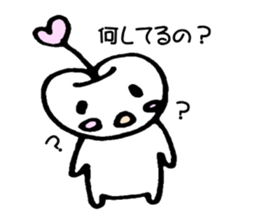 The apple-TSUNDERE volume- sticker #4153819