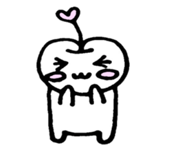 The apple-TSUNDERE volume- sticker #4153825