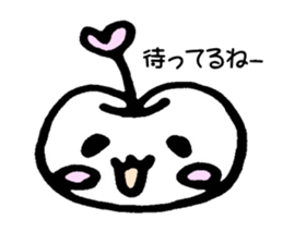 The apple-TSUNDERE volume- sticker #4153830