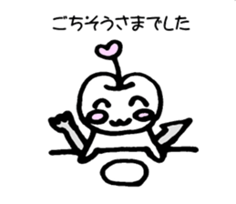 The apple-TSUNDERE volume- sticker #4153836