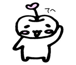 The apple-TSUNDERE volume- sticker #4153837