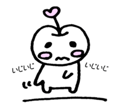 The apple-TSUNDERE volume- sticker #4153843