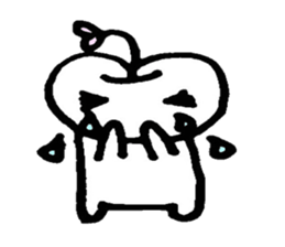 The apple-TSUNDERE volume- sticker #4153847