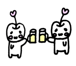 The apple-TSUNDERE volume- sticker #4153851