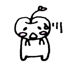 The apple-TSUNDERE volume- sticker #4153855