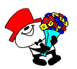 smart panda 2 sticker #4154024