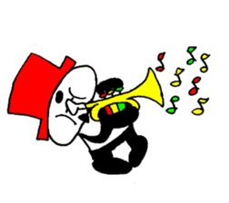 smart panda 2 sticker #4154038