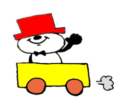 smart panda 2 sticker #4154050