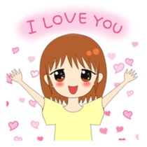 Girls that love sticker #4154328