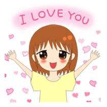 Girls that love sticker #4154328