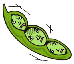 Green Soy Beans sticker #4154776