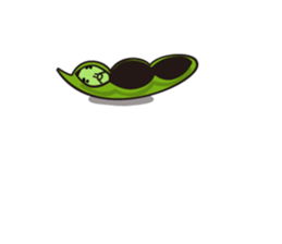 Green Soy Beans sticker #4154779
