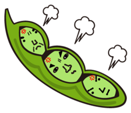 Green Soy Beans sticker #4154783