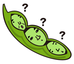 Green Soy Beans sticker #4154786