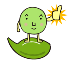 Green Soy Beans sticker #4154788