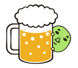 Green Soy Beans sticker #4154791