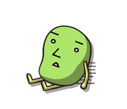 Green Soy Beans sticker #4154797