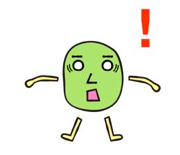 Green Soy Beans sticker #4154799