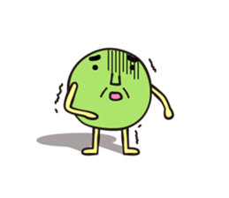 Green Soy Beans sticker #4154802