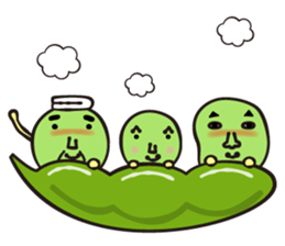 Green Soy Beans sticker #4154803