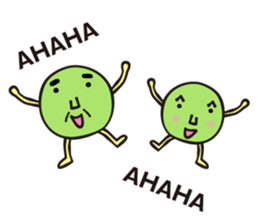 Green Soy Beans sticker #4154804