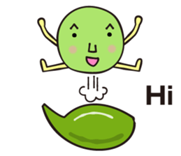 Green Soy Beans sticker #4154806