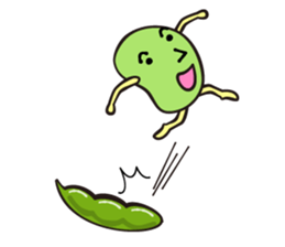 Green Soy Beans sticker #4154809