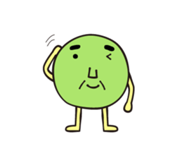 Green Soy Beans sticker #4154811