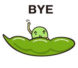 Green Soy Beans sticker #4154812