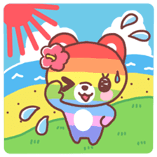 Rainbow Animals sticker #4155702