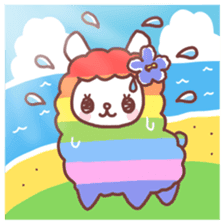 Rainbow Animals sticker #4155729