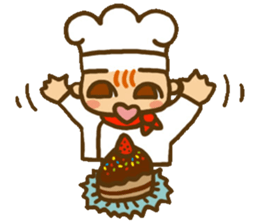 Good luck! BAITO Mr.( (cake shop ed.) sticker #4155980