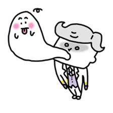 Funny butler sticker #4156146