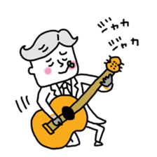 Funny butler sticker #4156147