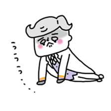 Funny butler sticker #4156153