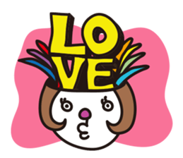 Girl. sticker #4156381