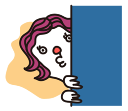 Girl. sticker #4156395