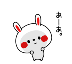 Mr. rabbit, basic set sticker #4156602