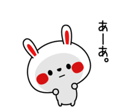 Mr. rabbit, basic set sticker #4156602